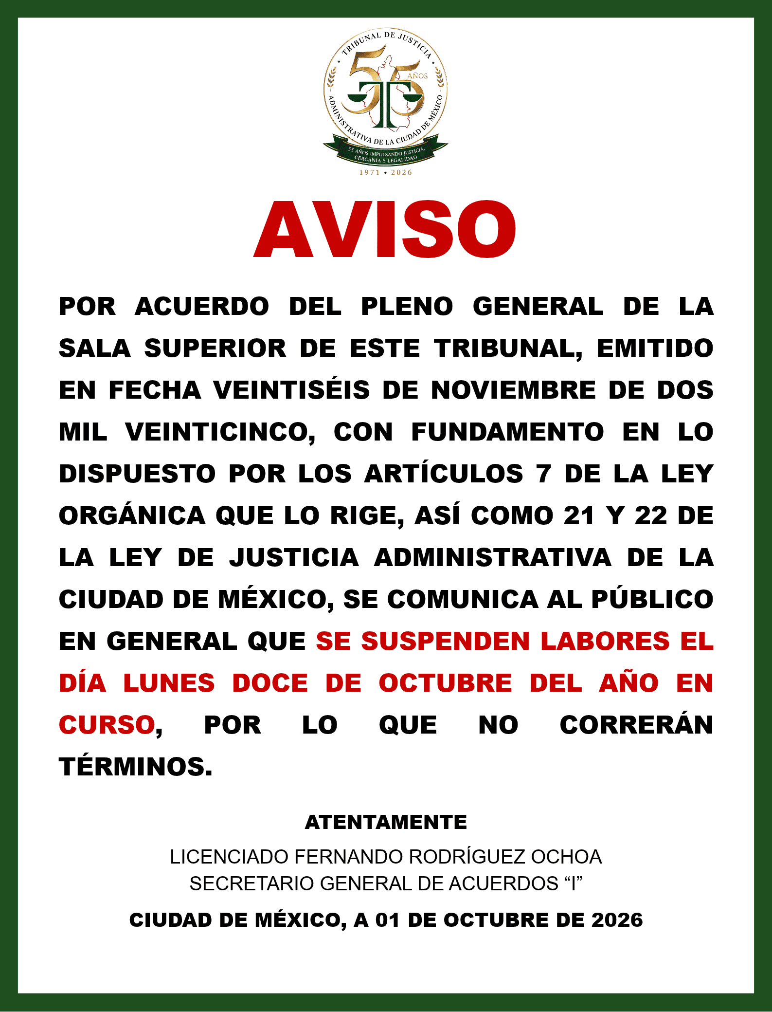 aviso DIAINHABIL 12OCT